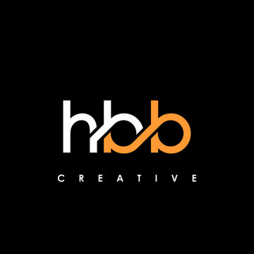HBB Letter Initial Logo Design Template Vector Illustration