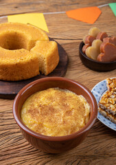 Typical brazilian june festival food. Festa junina