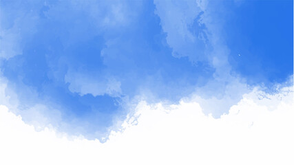 Blue watercolor background for textures backgrounds and web banners design