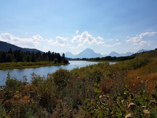 lake in the mountains