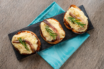 Branded toast - Food photography - French cuisine