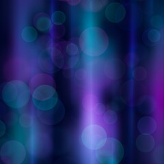 abstract dark light bokeh background illustration