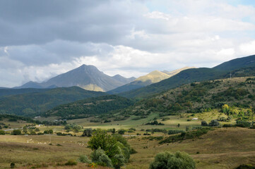 Naklejka premium Der Nationalpark Gran Sasso