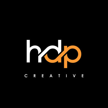 HDP Letter Initial Logo Design Template Vector Illustration