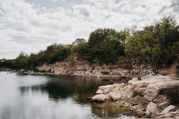 Fototapeta na wymiar Lake in Texas