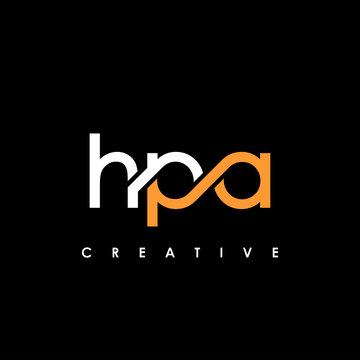 HPA Letter Initial Logo Design Template Vector Illustration