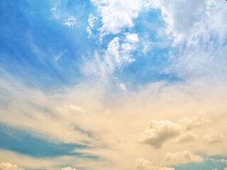 Altocumulus clouds sky images are used for background images.