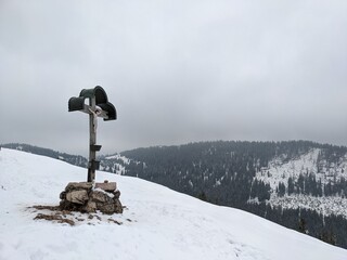 Laubenstein-Gipfel im Winter