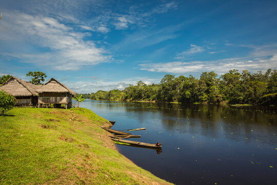 Landscapes Of The Peruvian Amazon Rainforest