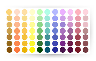 Trending Colors of the Year 2021. Color pattern, vector illustration