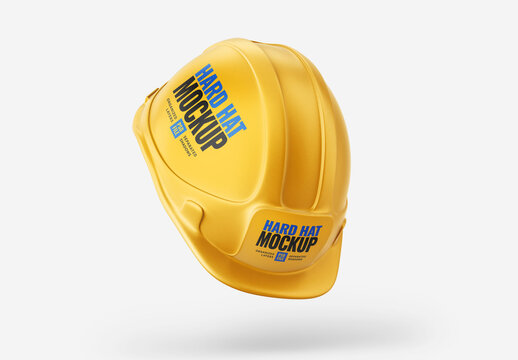 Construction Hard Hat Mockup