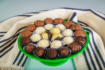 Brigadeiro (Brigadier) Traditional brazilian sweet.