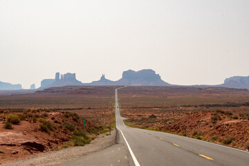 Forrest Gump Point in Monument Valley