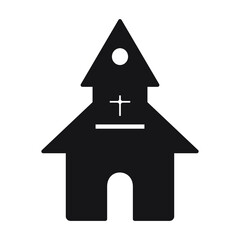 church icons. church symbol vector elements for infographic web.