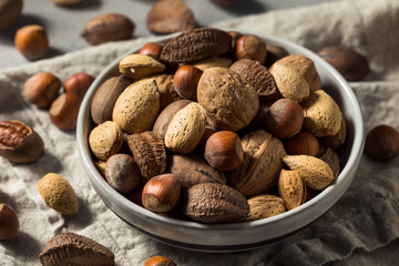 Raw Brown Organic Mixed Nuts