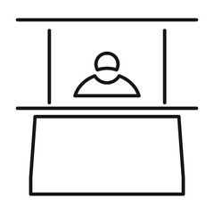 Promo stand icons . Promo stand pack symbol vector elements for infographic web.