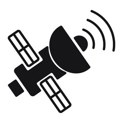 Satellite icons . Satellite pack symbol vector elements for infographic web.