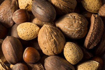 Raw Brown Organic Mixed Nuts