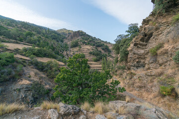 Obraz premium mountainous landscape in Sierra Nevada in southern Spain