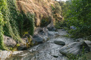 Fototapeta premium Sierra Nevada river in southern Spain