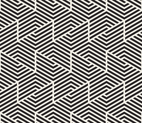 Vector seamless pattern. Modern stylish abstract texture. Repeating geometric tiles