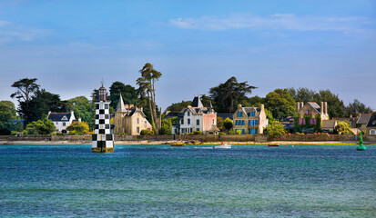 Loctudy as Seen from Ile-Tudy, Brittany