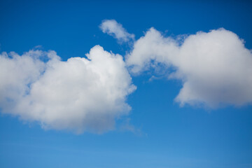 Obraz premium blue sky with clouds