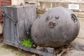 Electroplating anchor mine. Anti-ship mine of 1931. A mine for laying minefields.