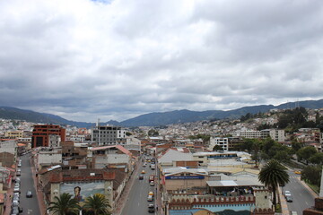 View of Loja city.