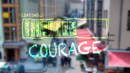 Street Sign to Courage © Thomas Reimer