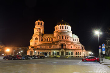 Alexander Nevski Cathedral in capital of Bulgaria Sofia