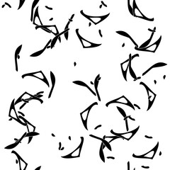 Seamless black and white background. Grunge texture monochrome