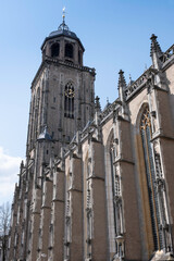 The Great Church or St. Lebuinus Church (Dutch: Grote of Lebuïnuskerk) is the main church building of the Dutch city of Deventer, Netherlands. The tower belongs to the Municipality