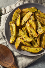 Homemade Organic Rosemary Potato Wedges