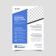 Corporate flyer design, creative flyer, modern and professional flyer design