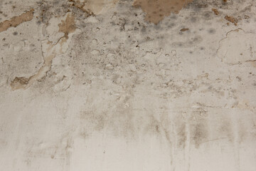 Shabby putty background. Vintage ancient background. Light shade textured old wall