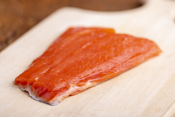 raw salmon