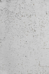 Shabby old paint background. Vintage ancient background. Gray tint of textured old wall. Cracked paint