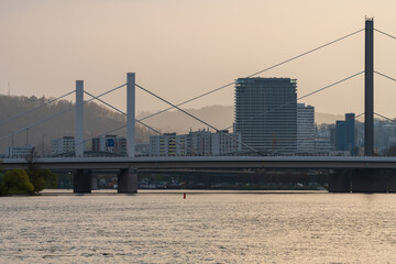 Voestbrücke in Linz Oberösterreich