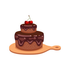 Cake Flat Illustration