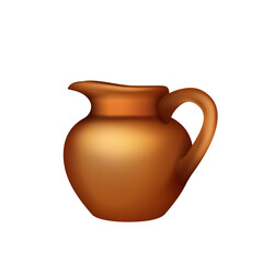 Jug Realistic Illustration