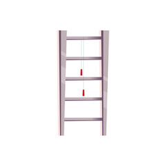 Gym Wall Bars Composition