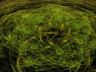 Imaginatory fractal background generated Image