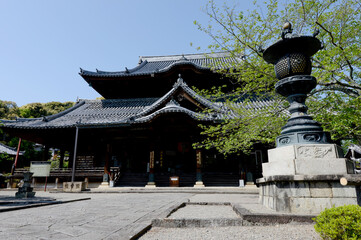 Naklejka premium 粉河寺 本堂 和歌山県紀の川市