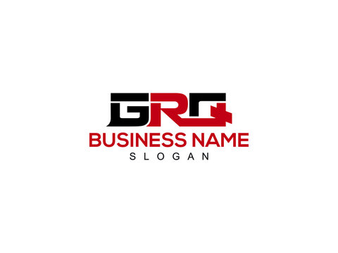 GRQ Letter Type logo Icon Vector
