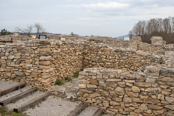 Ruins of Fortress Kaleto at town of Mezdra, Bulgaria