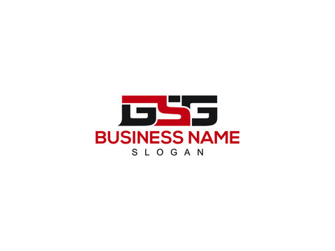 GSG Logo Letter Vector For Brand