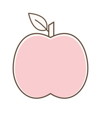 pink apple icon