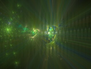 Imaginatory fractal background generated Image