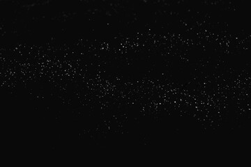 Stars shining out against the black night sky